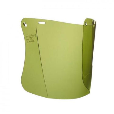 Visiera verde in policarbonato per saldatura Hellberg Safe compatibile con supporto Hellberg Safe2